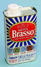 BRASSO CLEANER 8 OZ CAN 8/CASE (EA) - Food Service Cleaner